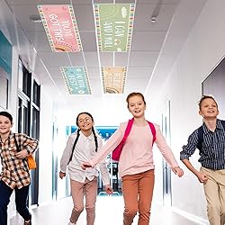 8 Pcs Fluorescent Light Covers with 80 Magnets