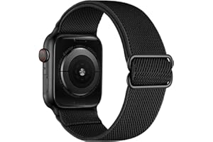 OXWALLEN XL Stretch Solo Loop Band Compatible with Apple Watch 11/10/9/8/7/6/5/4 SE Ultra 3/2/1 49mm 46mm 45mm 44mm, Adjustab