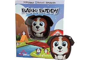 My Audio Pet TWS Mini Bluetooth Animal Wireless Speaker for Kids of All Ages - True Wireless Stereo – Pair with Another TWS Pet for Powerful Rich Room-Filling Sound (Bark Buddy Puppy)