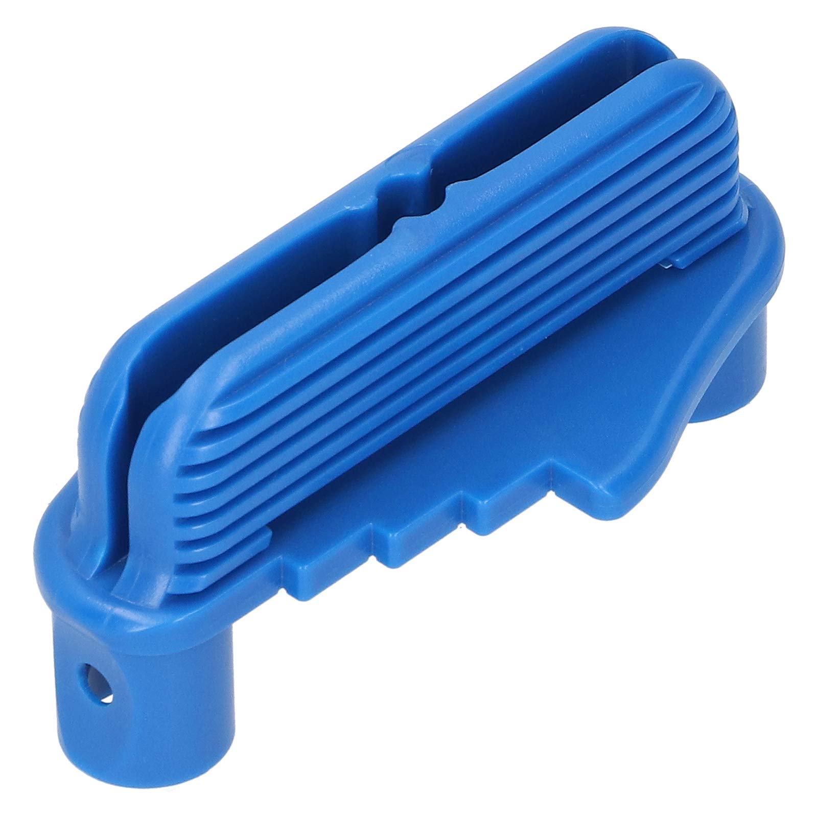 BORDSTRACT Self-Centering Drill Guide Jig, Precision Woodworking Tool for Pocket Holes Dowels and Joinery with ABS Plastic Body and Alignment Scale