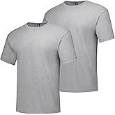 Hanes Men's Beefy-t Heavyweight Cotton T-Shirt 2 Pack