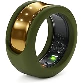 Rinfit Smart Ring Protector - StyleFit, Green, Size 7 | Soft Flexible Silicone Cover, Comfortable Fit for Smart Rings, Ideal for Workouts, Gym &amp; Active Lifestyles, Patented Design