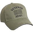Rothco Vintage Low Profile Cap - Army Veteran, Olive Drab