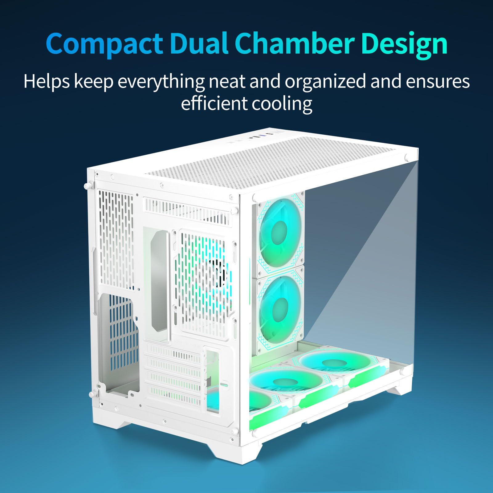 Megaccel MATX PC Case (Not for ATX)