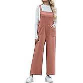 IWOLLENCE Jumpsuits For Women Boho Overalls Casual Long Bib Loose Women's Rompers with Pockets 2025