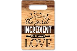 KROLLMA Rustic Kitchen Decor, Kitchen Wall Decor, Kitchen Decor Wall Art, Kitchen Sign Wall Decor, The Secret Ingredient Is Always Love And Butter, Kitchen Decor and Accessories 8x10 Inches