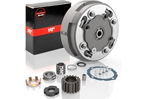 1PZ TA1-17T 17 Teeth Semi Automatic Clutch Assembly for 50cc 110cc 125cc 135cc ATV Quad Go Kart Dirt Bike Roketa Kazuma JCL NST SUNL Taotao