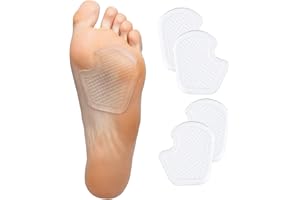 ZenToes Metatarsal Pads Women, Ball of Foot Cushions, Heel Inserts for Women, Shoe Inserts for Morton's Neuroma and Sesamoiditis Support, Metatarsalgia Foot Pads, 2 Pairs