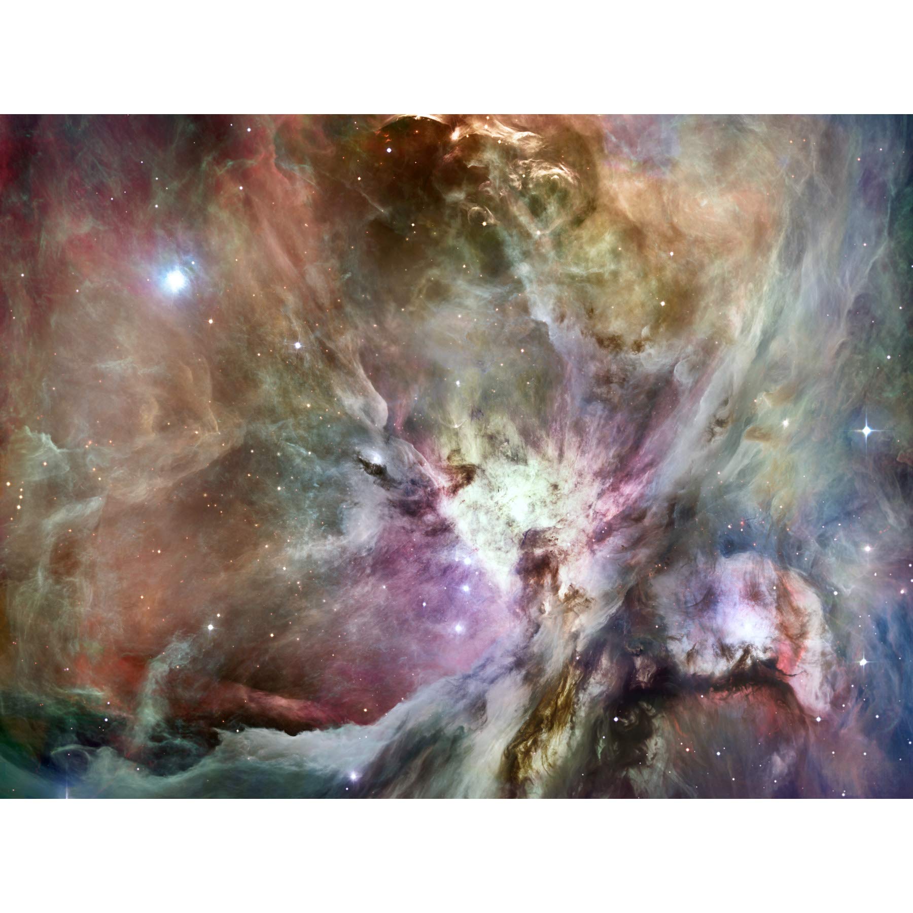 Artery8 Orion Nebula Spitzer Space Photograph Large Wall Art Poster Print Thick Paper 18X24 Inch