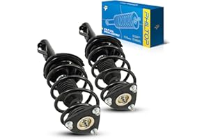 PHILTOP Front Complete Struts Shock Absorber for Ford Focus 2012-2013, 2.0L, Quick Suspension 172522 172523, Struts with Coil Spring Assemblies SAA864 2 Pcs