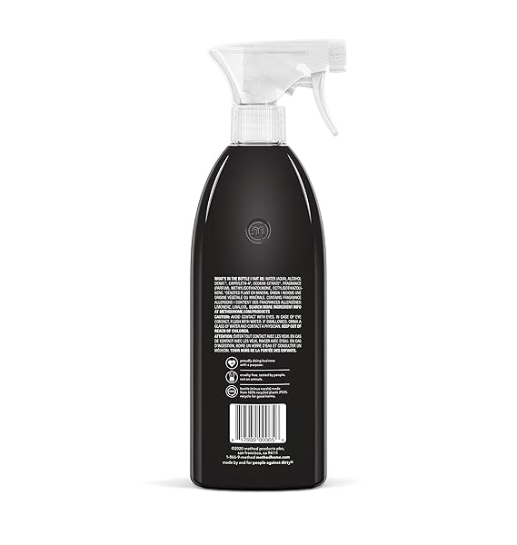 METHOD DAILY GRANITE CLEANER SPRAY, APPLE ORCHARD, CLEANING AGENT FOR GRANITE, MARBLE, AND OTHER SEALED STONE, 28 OZ SPRAY BOTTLE (PACK OF 1)