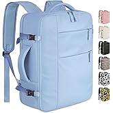 Capolo Travel Backpack for Women Men Waterproof Laptop Backpack Airlines Approved Carry On Backpack Bag Computer Bookbag for Business, Work, Traveling Fits 17 Inch Laptop(Blue)