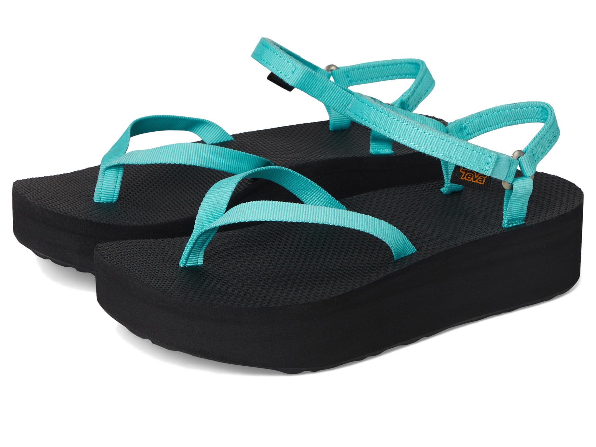 Teva Women's Flatform Sandal Slim Sport, Bright