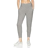 Jockey Sport Women's French Terry Jogger Pants, Lt. Charcoal Heather, Small