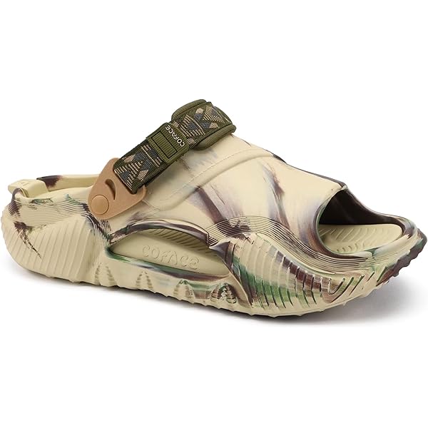 Amazon.com | COFACE Mens Recovery Sandals Arch Support 