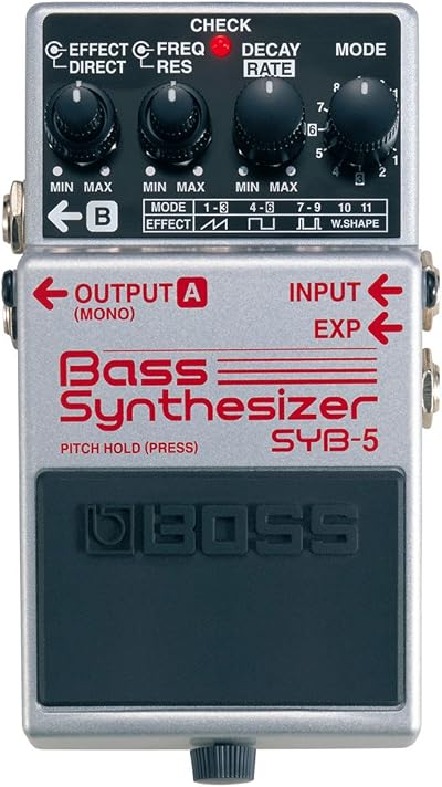 Boss SYB-5 Bass Synthesizer Pedal Bass Guitar Effects Processor