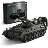 Nifeliz 2S4 Tank Building Set, Military Series, NF10291 | Self-Propelled Heavy Mortar Set for Adults, Collectible Model to Build and Display, Gift for Military Fans, 1,438 PCS