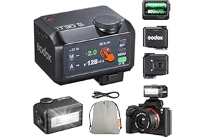 Godox iT30 Pro C Mini TTL Flash Compatible for Canon Cameras Godox iT30Pro C- Wireless Master & Receiver 2.4G Wireless Touchscreen, GN15, 1/8000s HSS Speedlite, Built-in Diffuser and Lithium Battery