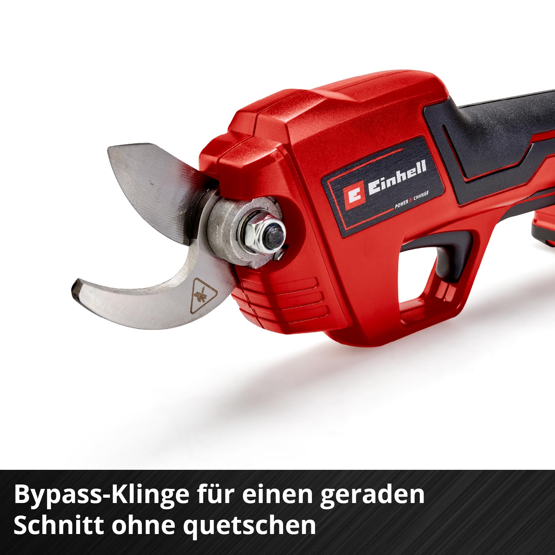 Einhell Akku-Astschere GE-LS 18 Li-Solo Power X-Change (18 V, Li-Ion, bis 28 mm Aststärke, Bypass-Klingen, Sicherheitsschalter, Softgrip, ohne Akku und Ladegerät) 6