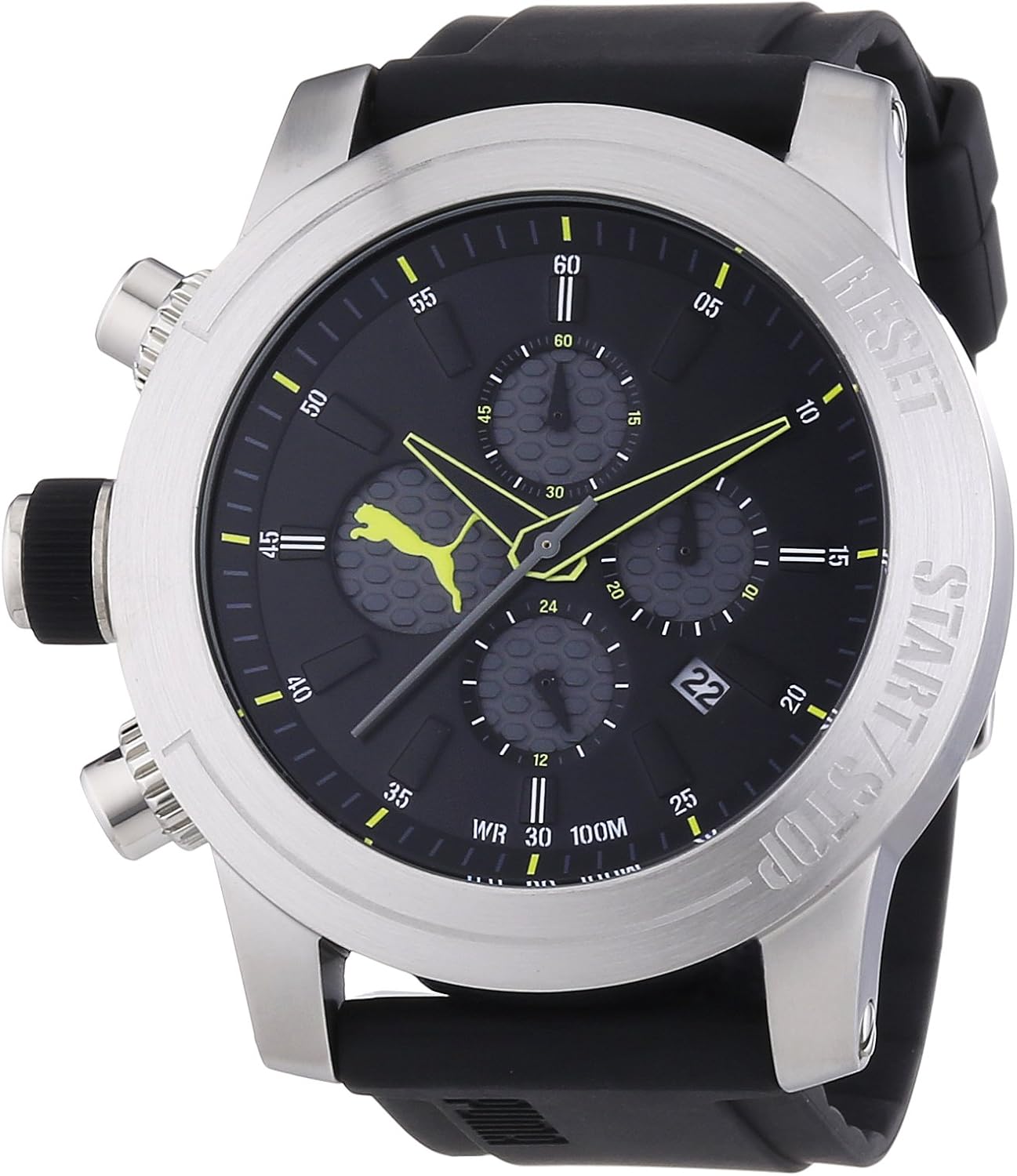 Tissot Homme Montre avec Bracelet Quartz chronographe Cuir t063.617.36