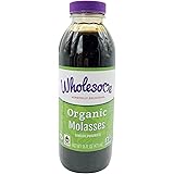 Wholesome Sweeteners Organic Blackstrap Molasses, Unsulphured, 16 oz
