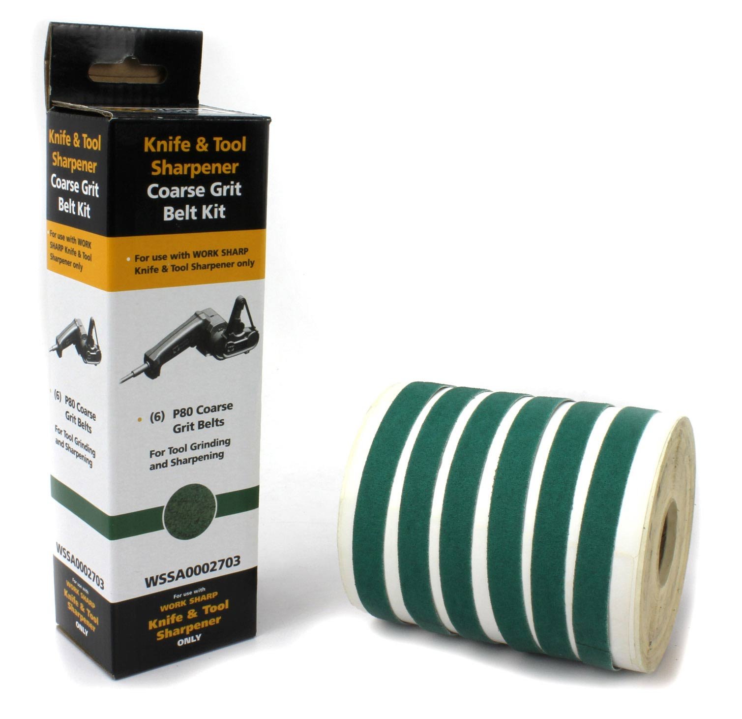 Work Sharp P80 Grit Belts For Sharpening