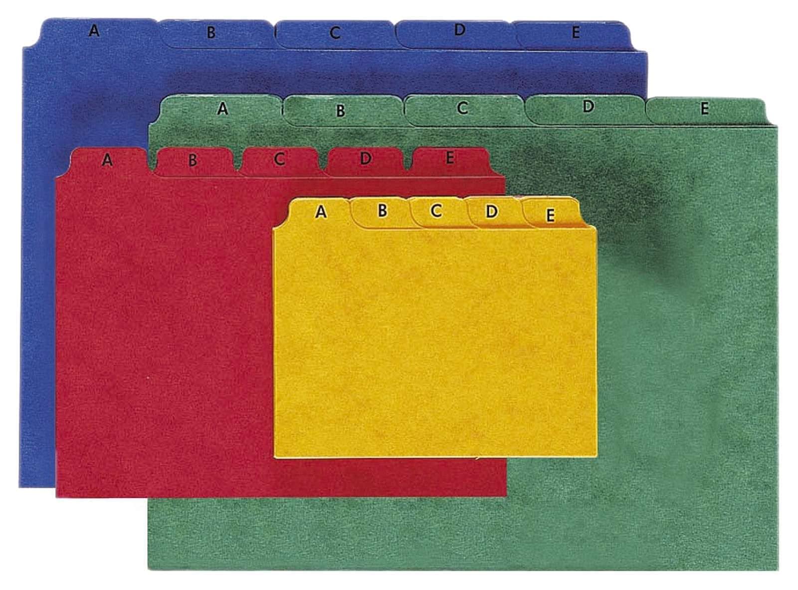 Pagna 26251-02 Index Cards A6 Particle Board Blue