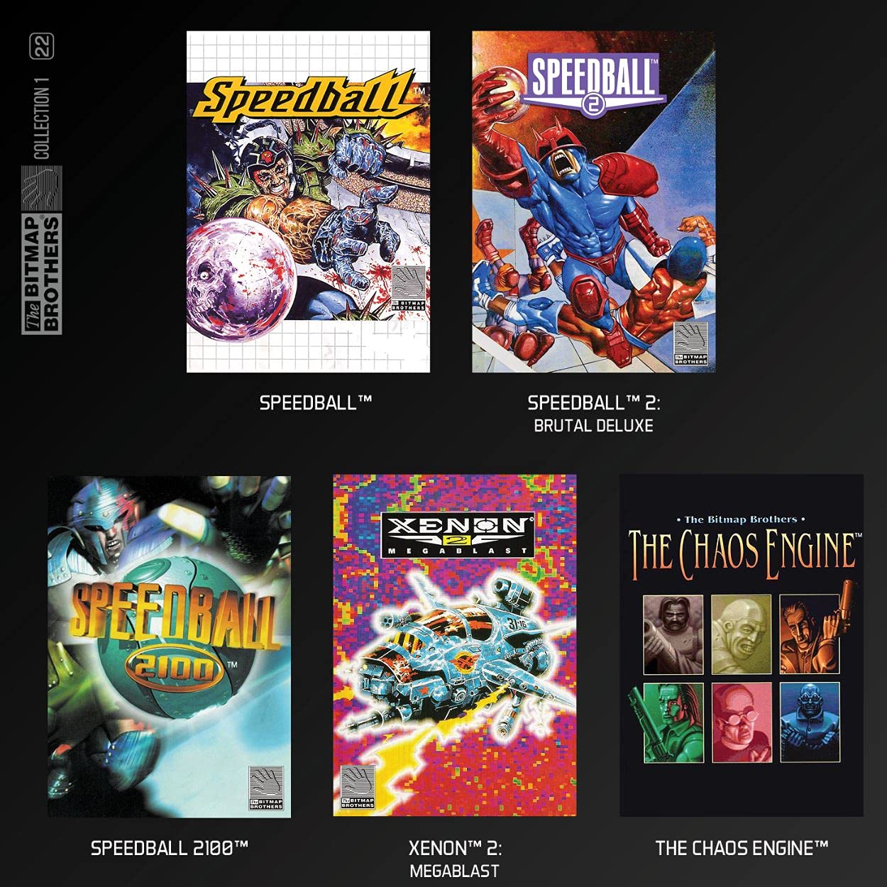 Blaze Evercade Bitmap Brothers Cartridge 1