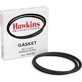 Hawkins Ruuber Gasket for all 1.5 Litre Pressure Cooker (Black, Small)