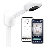 Nanit Pro Smart Baby Monitor & Wall Mount – 1080p Secure Wi-Fi Video Camera, Sensor-Free Sleep and Breathing Motion Tracker, 