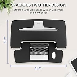 FLEXISPOT Height Adjustable 32in Standing Desk