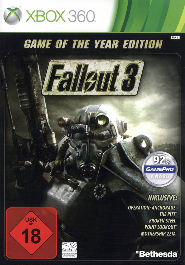 Fallout 3 - Game Of The Year Edition [Import Allemand]