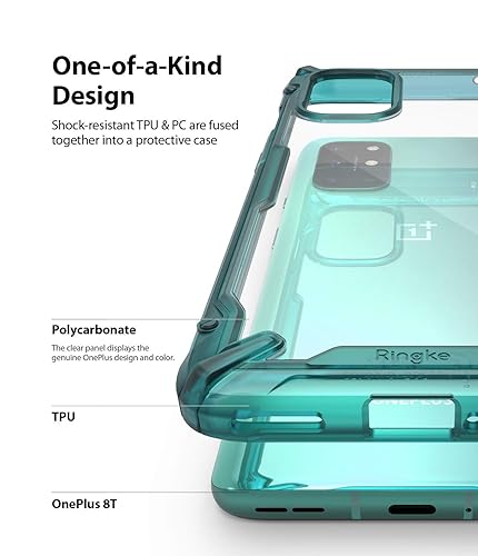 Ringke Fusion-X Compatible with Oneplus 8T Case, Compatible with