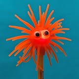 Tinc Light-Up Fuzzy Character Ballpoint Pen Orange view 2