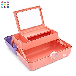 Caboodles On-The-Go Girl Makeup Box, Two-Tone