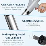 inShareplus Toilet Plunger High Pressure Unblocker with 4 Heads & Gloves view 3