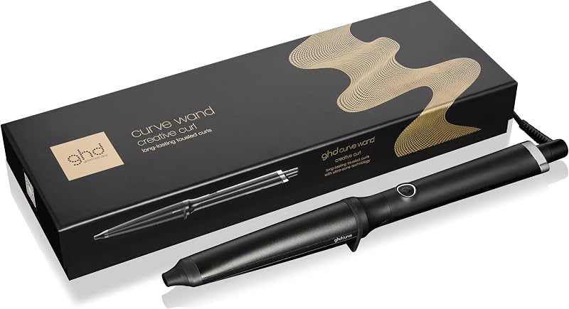 Curve Creative Curl Wand, Ferro Arricciacapelli Professionale 23-28 mm