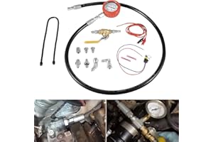 HIHITOMORROW Hpop Test Tool High Pressure & Air Leak Test Gauge Tool Kit Fit for 1994-2007 Ford F250 F350 6.0L & 7.3L Powerstroke