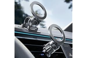 LISEN for MagSafe Car Mount, [Upgrade 2026 Ultra Magnets] Magnetic Phone Holder for Your Car Cell Phone Holder Mount for Air Vent Car Accessories fit iPhone 17 16 15 14 13 12 Pro Max Plus Mini
