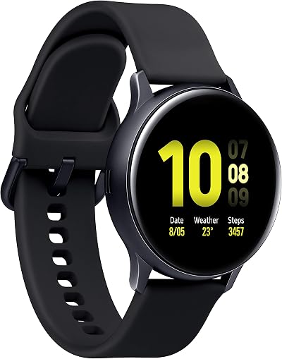 Samsung Galaxy Watch Active2 Bluetooth 40mm Aluminium Aqua Black German Version