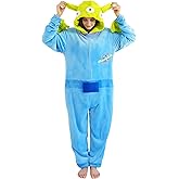 ressber Unisex Adult Onesie Pajamas Animal One Piece Halloween Costume Christmas Sleepwear Jumpsuit