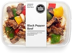 Whole Foods Market, Black Pepper Beef Stir Fry Meal, 12 Ounce