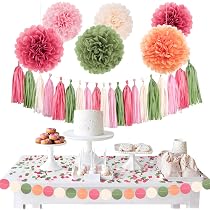 Amazon.com: NICROLANDEE Decoraciones de fiesta de boda, 28 ...