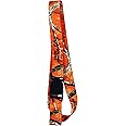 R and R Imports APC Orange Camo Pattern Blaze Hunting Keychain Breakaway Lanyard