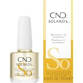 CND SolarOil Cuticle Oil, Natural Blend Of Jojoba, Vitamin E, Rice Bran and Sweet Almond Oils, Moisturizes and Conditions Skin (Packaging May Vary)