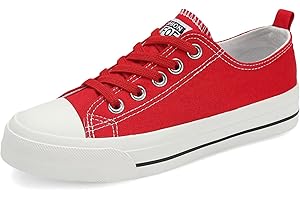 DSWED Toddler Little Kid Sneakers Boys Girls Canvas Shoes Classic Cotton Expandable No Tie Laces Slip On Sneakers