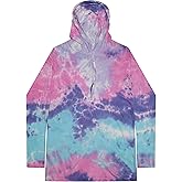 Colortone Tie Dye Long Sleeve Hoodies for Women and Men