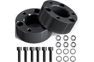 MIKKUPPA 3" Leveling Kits Compatible with 2004-2024 Ford F150, 2003-2018 Expedition, 2005-2008 Lincoln Mark LT (2WD 4WD) - 3 Inch Front Strut Spacer Suspension Lift Kits Lift Blocks