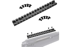 Gotical Picatinny Rail Mount for Savage Axis/Edge Rifles Mounting Hardware Included Allows for Picatinny or Weaver 5 PC of Each Size #6-48 Length 6mm/8mm