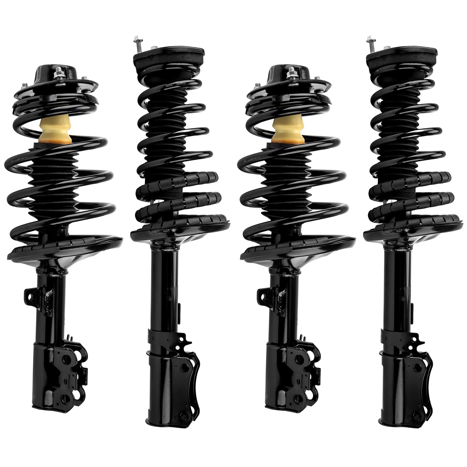 Photo 1 of Front and Rear Struts Shock PHILTOP for Avalon 1997 1998 1999 2000 2001 2001 2003, Camry ES300 1997-2001, Shock Absorber 271678 271679 271680 271681, Struts with Coil Spring SAA180 4 Pcs